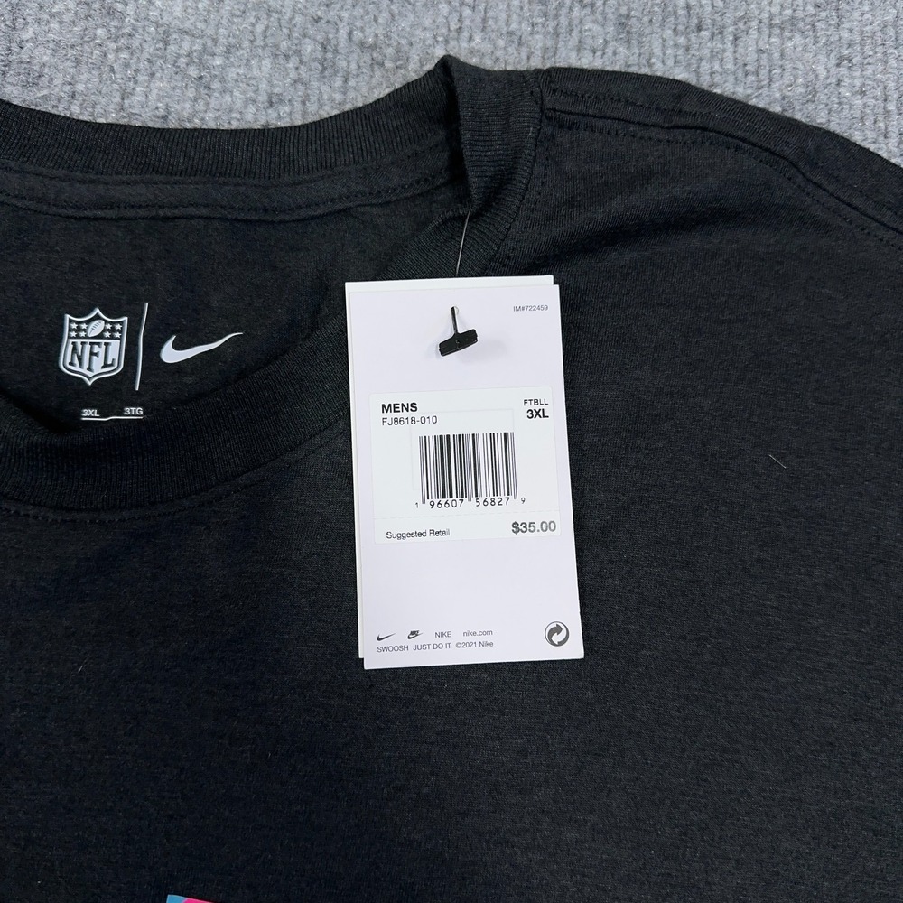 New York Giants Nike Tee Shirt Men 3XL Gray Crucial Catch On-Field‎ T Patch NEW - Picture 6 of 11